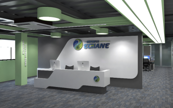 一誠環(huán)保辦公空間文化設(shè)計