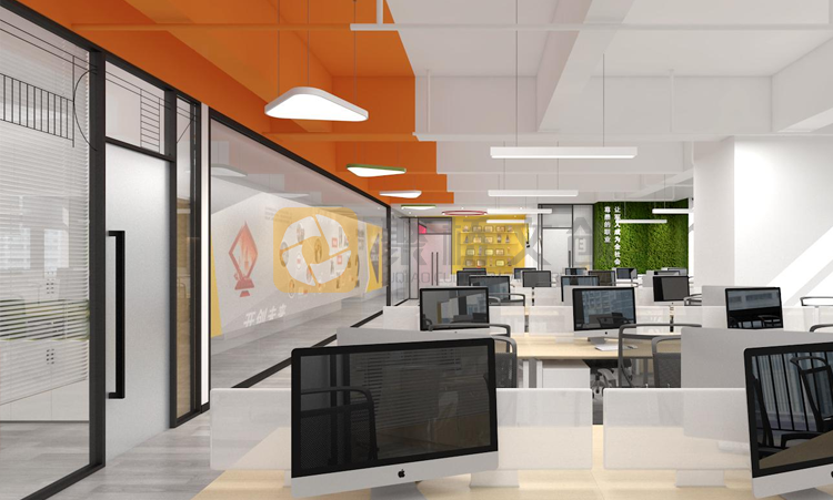 辦公區(qū)域文化墻設(shè)計(jì)