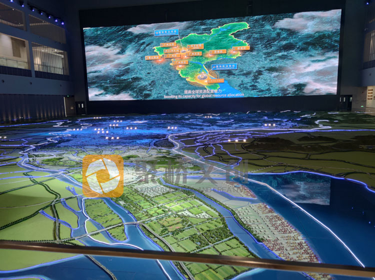 城市規劃館設計-城市規劃館沙盤應用-聚橋文創