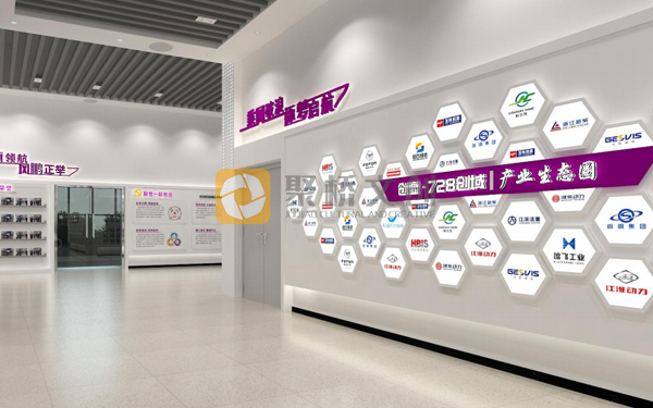 企業展廳設計,企業展館展廳設計