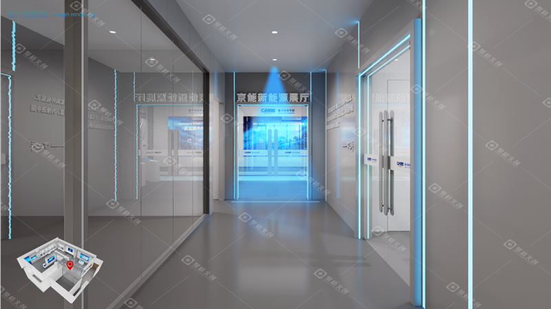 新能源企業(yè)展廳設(shè)計(jì)