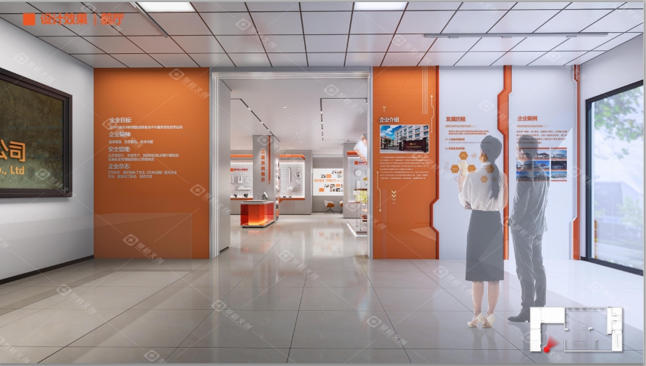 企業品牌展廳設計 企業品牌展廳設計